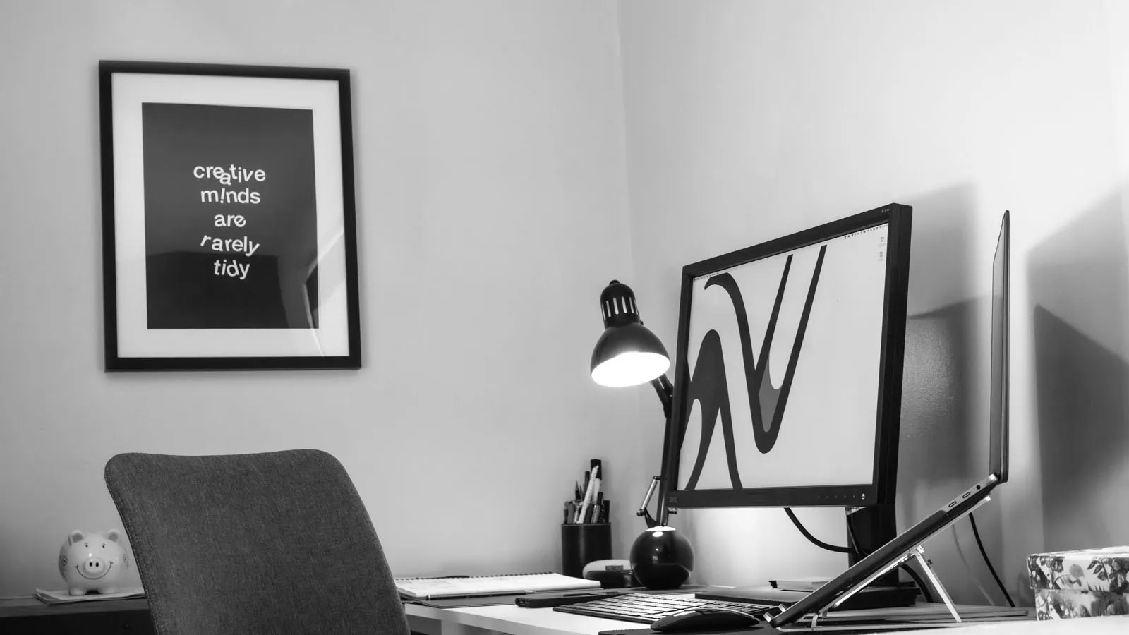 graphic design workstation