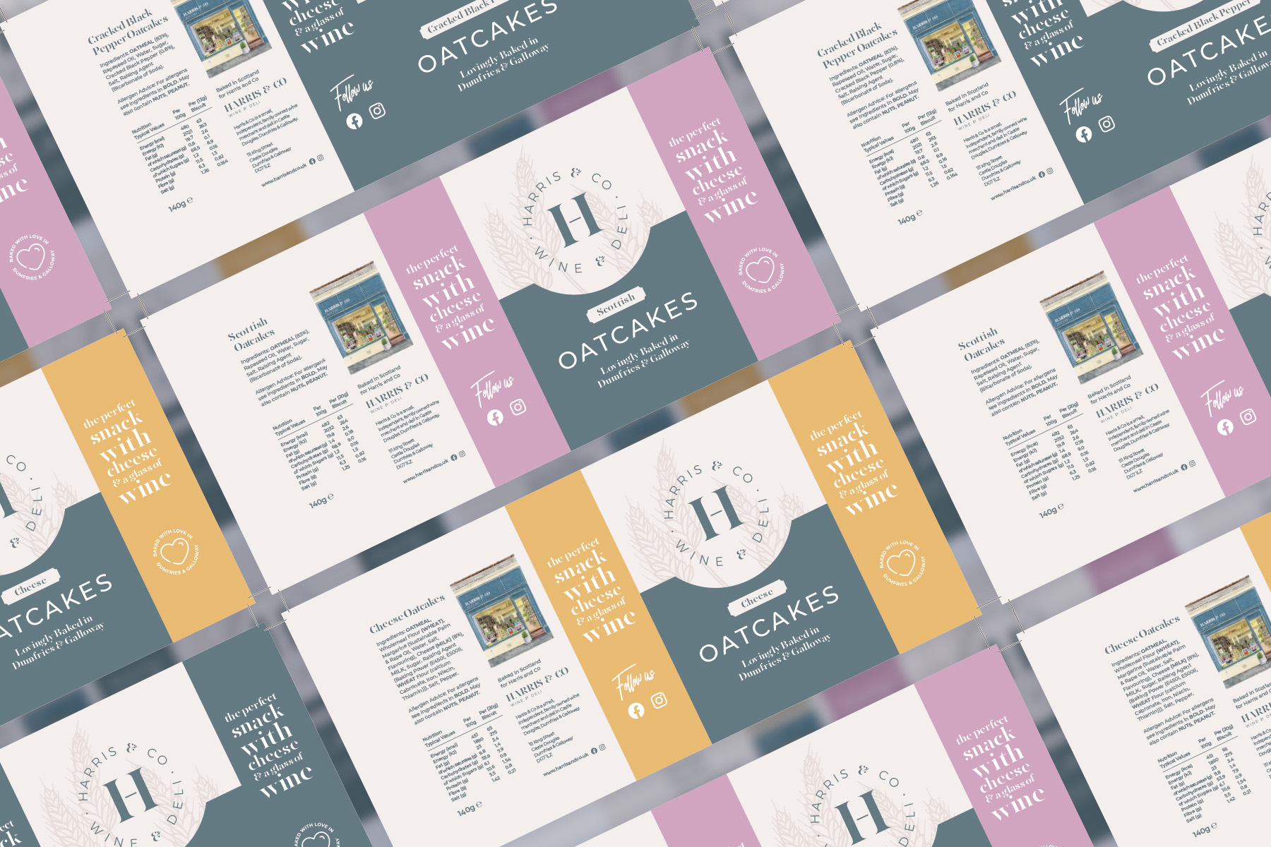Harris & Co Packaging Design